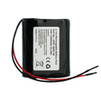 Keeppower 1S3P -18650 - 12000mAh - 3,6V -3,7V Li-Ion Akkupack mit BMS-Schutz mit Kabelanschluss