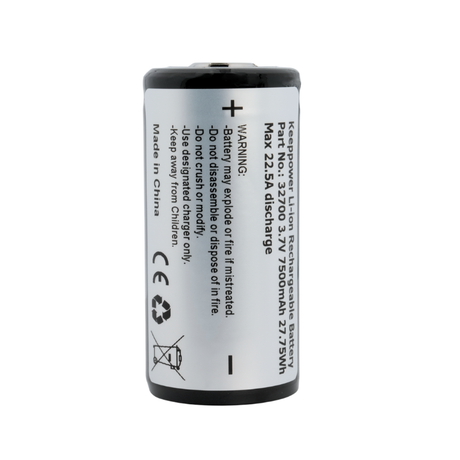 Keeppower 32700 - 7500mAh - 3,6V - max. 22,5A ohne PCB für SOFIRN IF30