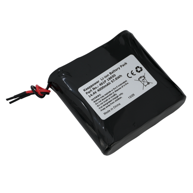 Keeppower 4S1P 18650 4000mAh 14,8V Li-Ion-Akkupack mit BMS-Schutz