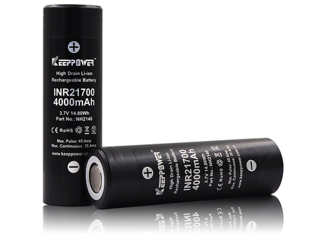 Keeppower INR21700 – 4000mAh, 3,6V – High-Drain Li-Ion Akku