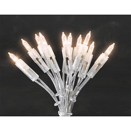 Konstsmide LED Minilichterkette 100 ww LED 6304-103 transparentes Kabel