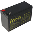 Kung Long WP7.2-12M, 12Volt, 7,2Ah VDS G109001, mit Faston 4,8mm Steckkontakten