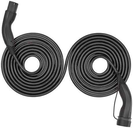 LAPP MOBILITY Selbstaufrollendes Ladekabel Typ 2, bis zu 22 kW, 7 m, schwarz - (5555934054) 32 A, 3-phasig, zum Laden von Hybrid- und Elektroautos mit Typ-2-Anschluss