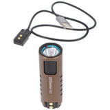 Imalent LD70 Mini EDC LED-Taschenlampe schwarz mit 4000 Lumen, Leuchtweite max. 203 Meter
