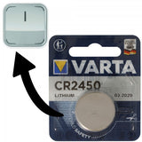 Varta Batterie passend für Ledvance SMART+ Switch, Osram SMART+ Switch Dimmschalter 1x Varta CR2450 Lithium Batterie IEC CR 2450