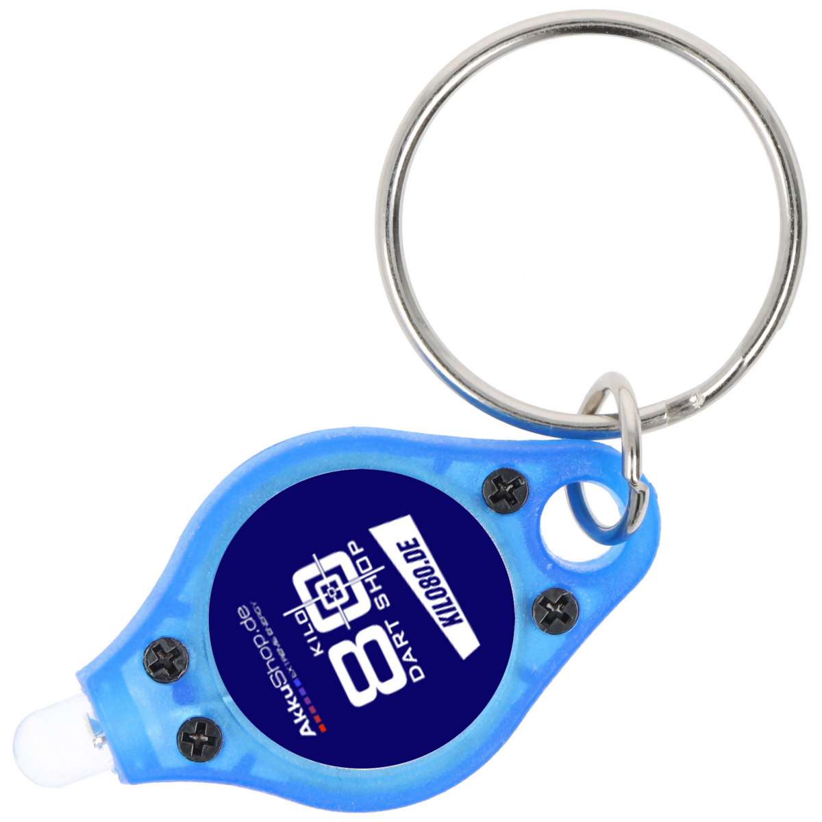 AccuCell LED-Taschenlampe Mini mit weißer LED, mit Schlüsselanhäger