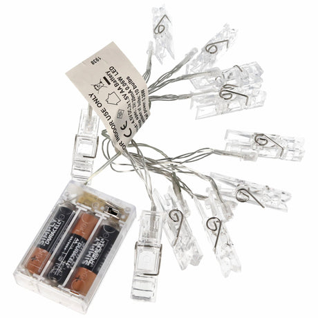 Best Season LED Photoclips Lichterkette, die LED Lichterkette für Ihre privaten Bilder, Produkte etc.