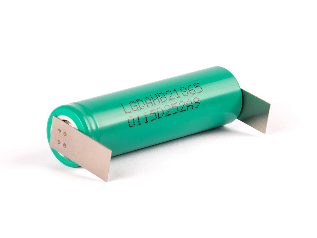 LG ICR18650HB2 - 1500mAh 3,7V - Powertoolzelle + Lötfahne U