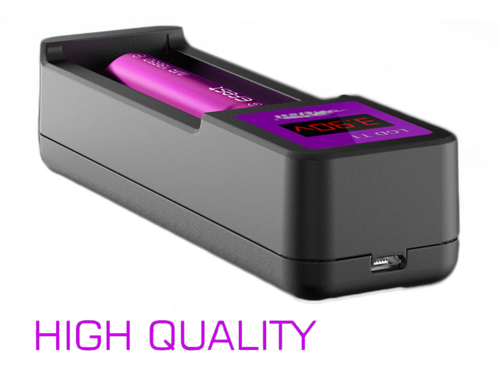 Efest LUC T1 Tester: Li-Ion-Akkutester mit LCD-Display