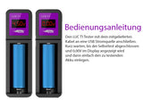 Efest LUC T1 Tester: Li-Ion-Akkutester mit LCD-Display