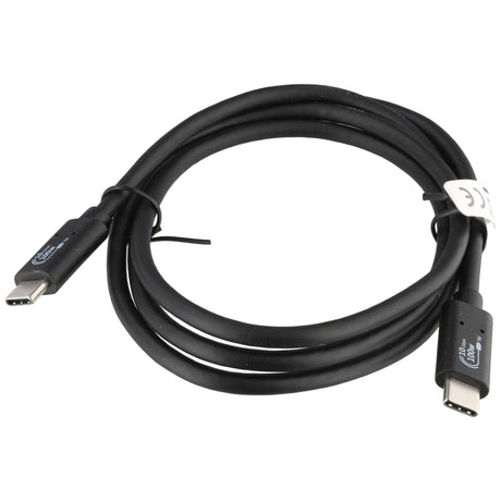 Heitech Lade- und Datenkabel USB 3.2 Gen2, USB-C auf USB-C, max. 100 W, Länge 1 Meter