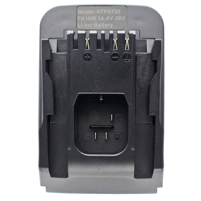Ladeadapter nur passend für den Li-ion Akku Hilti B22/2.6, B22 3.3, B 22/1.6 im Verbund mit unserem 21-36V Universalladegerät Basiseinheit
