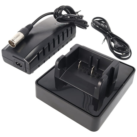 Derby Cycle Ladegerät 4A Derby Cycle Li-Ion für 25-26V Panasonic E-Bike Akkus ab Modelljahr 2012, nur für 18Ah, 24Ah geeignet