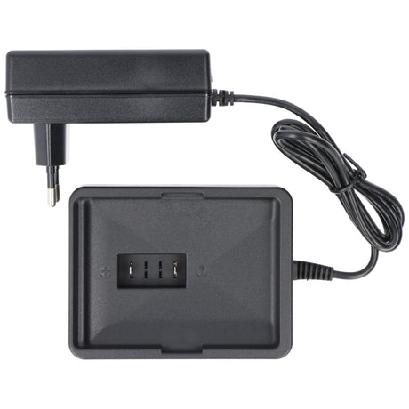 AccuCell Ladegerät passend für AEG BS12CA, AEG CD100, lädt AEG 130503001, BPL-1220, für 10,8 bis 12 Volt Lithium-Ionen Akkus