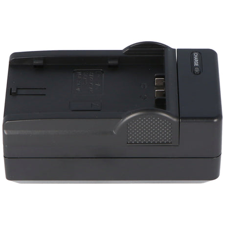 AccuCell Ladegerät passend für Panasonic Akku VW-VBD29, VBD58, VBD78 inkl. Netzstecker und KfZ Stecker