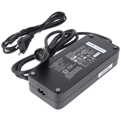 AccuCell Ladegerät passend für Simplo Intube E-Bike Akku, Yamaha Antrieb, 36 Volt 4A