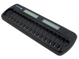 everActive NC-1600 Mikroprozessor-gesteuertes NIMH Ladegerät mit LCD-Display für 1-16 AA/AAA Akkus