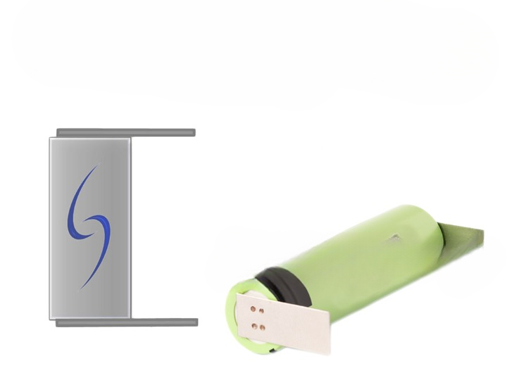 2900mAh / Pluspol erhöht