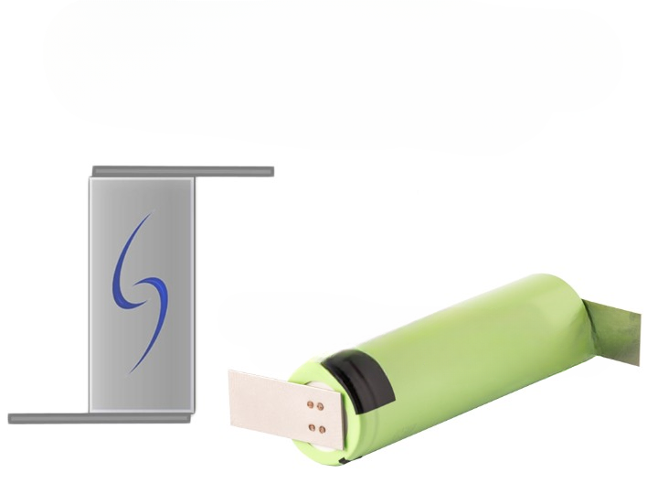 2900mAh / Pluspol erhöht
