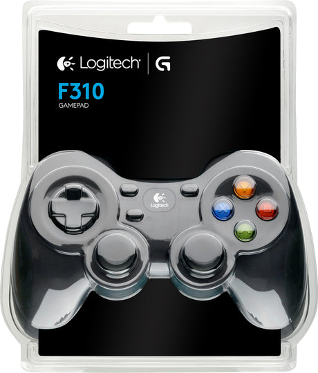 Logitech Gaming Pad F310, USB, schwarz D-Pad, 10 Tasten, Retail