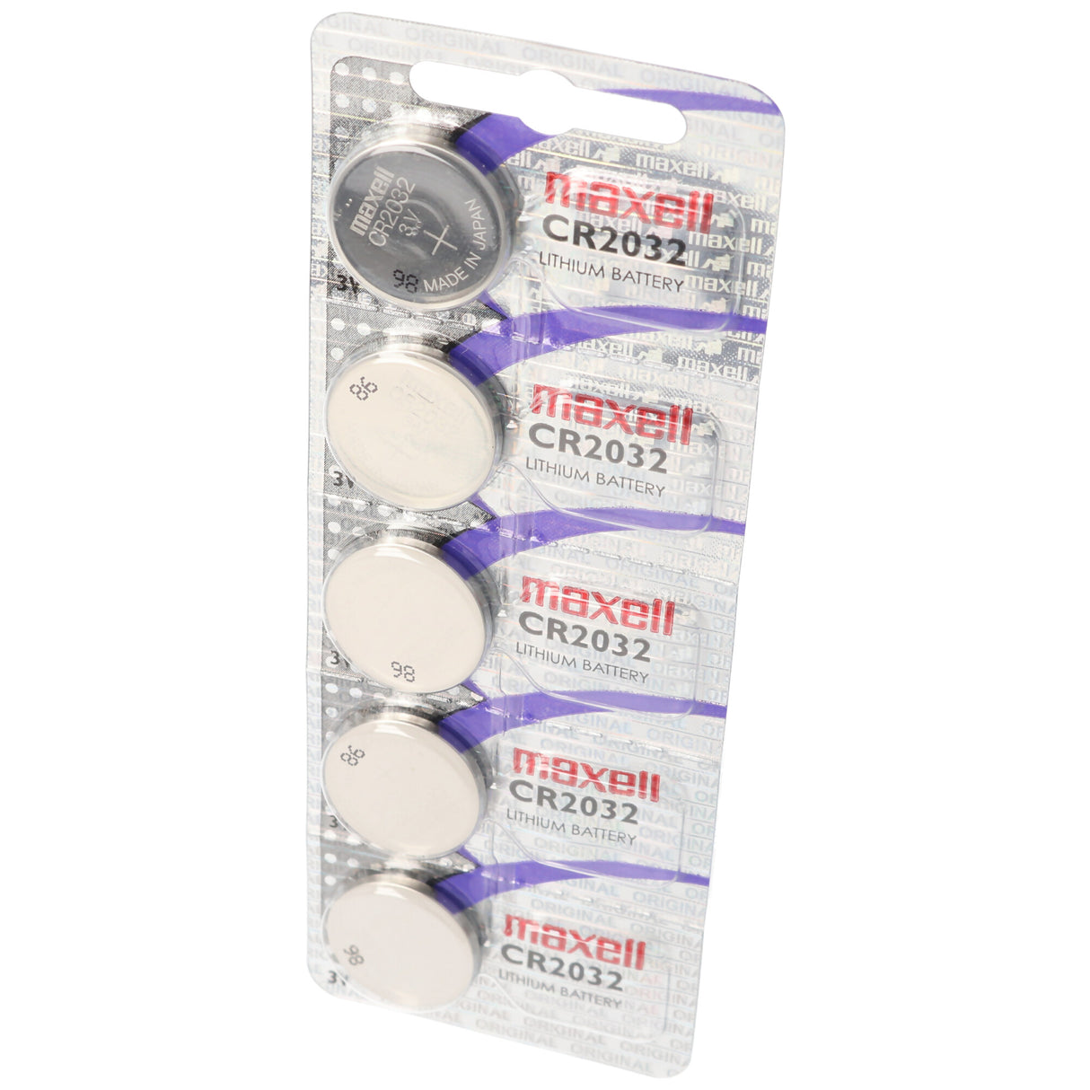 Maxell CR2032 Lithium Batterie IEC CR2032 5er-Sparset