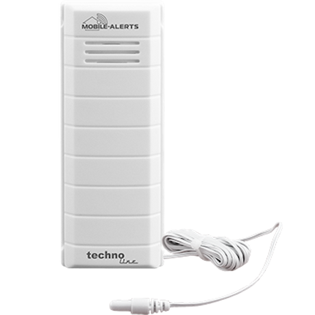Technoline MA 10101 - Zusatzsender mit Kabelsonde zum Messen von Wassertemperatur mit Datenübertragung auf Ihr Smartphone für das MOBILE ALERTS Hausüberwachungssystem