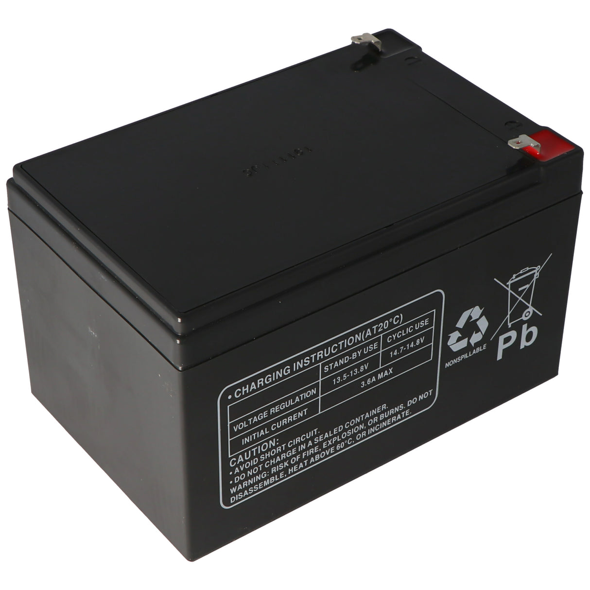 Multipower MP12-12 Blei Akku 12 Volt 12Ah