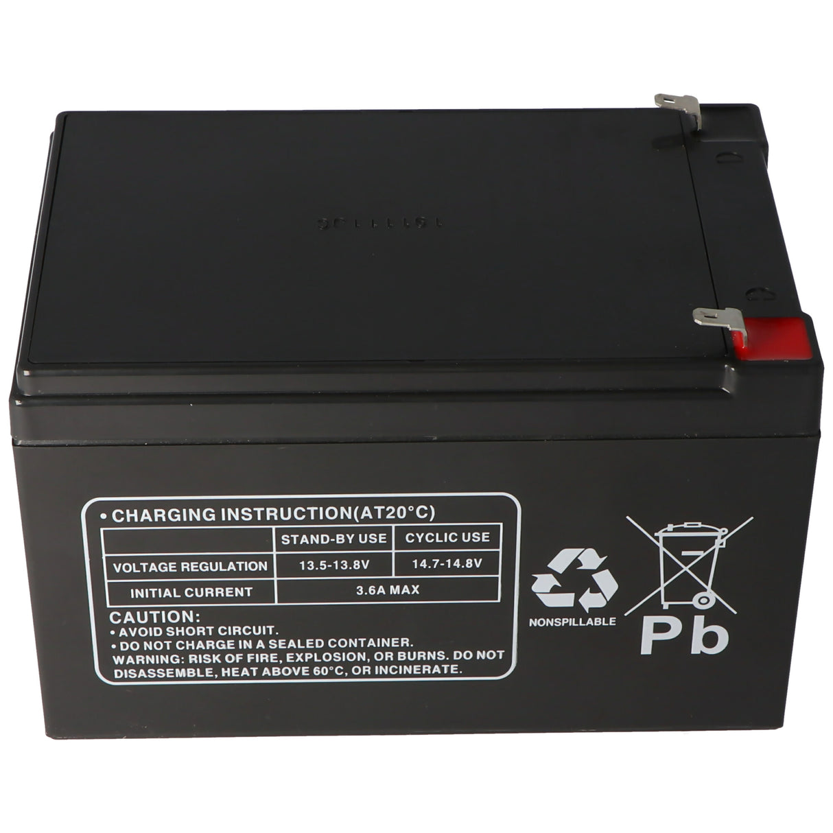 Multipower MP12-12 Blei Akku 12 Volt 12Ah