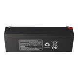 Multipower MP2.3-12 Blei Akku, 4,8mm Faston Stecker