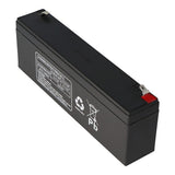 Multipower MP2.3-12 Blei Akku, 4,8mm Faston Stecker