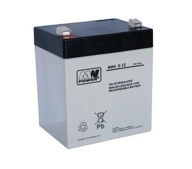 MW Power VRLA-AGM-Batterie 12V/5Ah