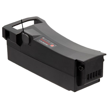 Maratron E-Bike Akku Ersatzakku für Impulse 2.0 – 37V / 10,4Ah – schwarz – mit XLR-Buchse - Sattelrohr