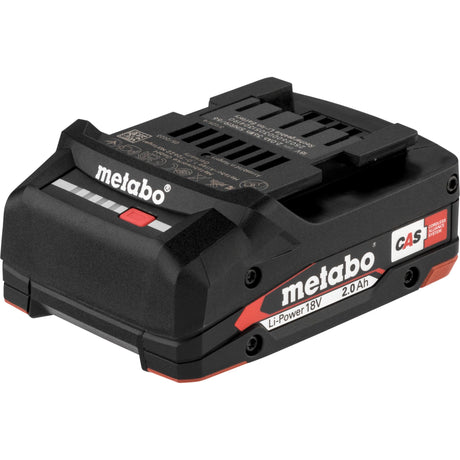 Metabo Li-Power Akkupack 18 V 2,0 Ah – Kompakter Lithium-Ionen-Akku für 18-Volt-Werkzeuge