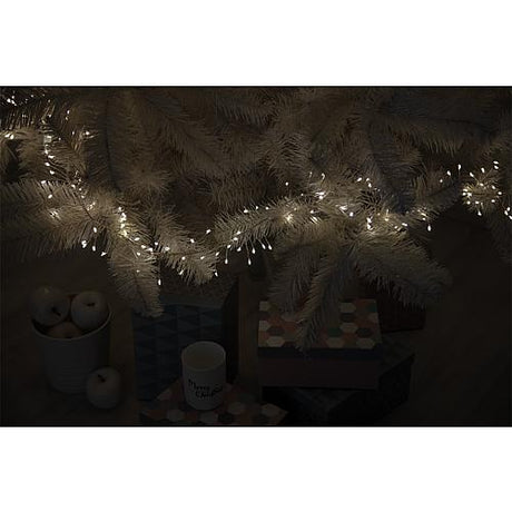 AccuCell Micro LED-Lichterkette 'Cluster' 360 flg. warmweiß 55261