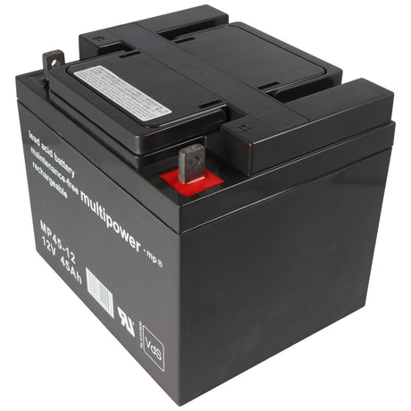 Multipower MP45-12 Akku mit M6 Schraubanschluss, 12 Volt 45 Ah