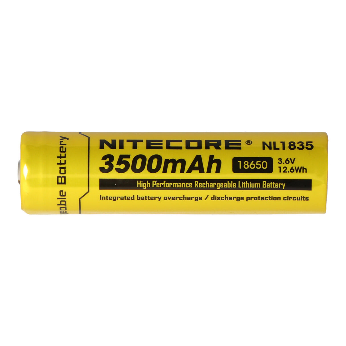 Nitecore Li-Ion Akku 18650 3,7V 3500mAh NL1835 Entladestrom max. 2Ah