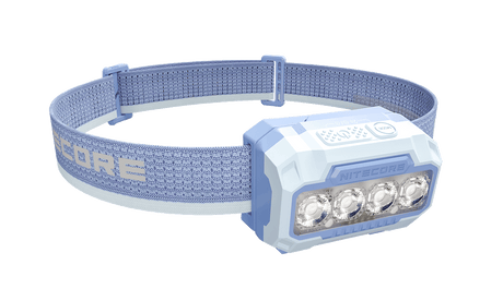 Nitecore HA23 UHE LED-Stirnlampe, 600 Lumen, 132 Meter Leuchtweite, 4 Lichtquellen und 2 Energieoptionen
