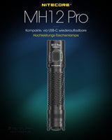 Nitecore MH12 Pro LED-Taschenlampe 5300mAh Li-ion 3300 Lumen UHi 40 LED 505m Leuchtweite