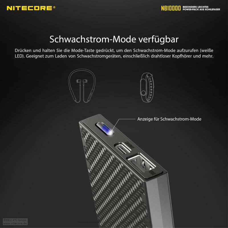 Nitecore Powerbank NB10000 - 10000mAh