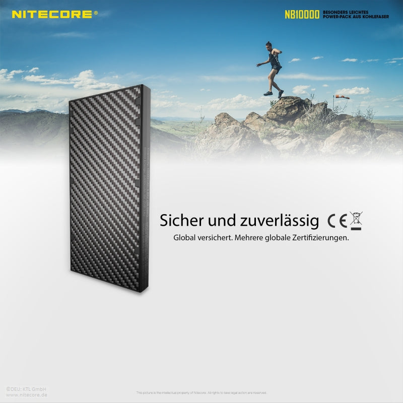 Nitecore Powerbank NB10000 - 10000mAh