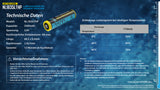 Nitecore Li-Ion Akku Typ 18650 - 3500mAh LTHP, Low Temperature