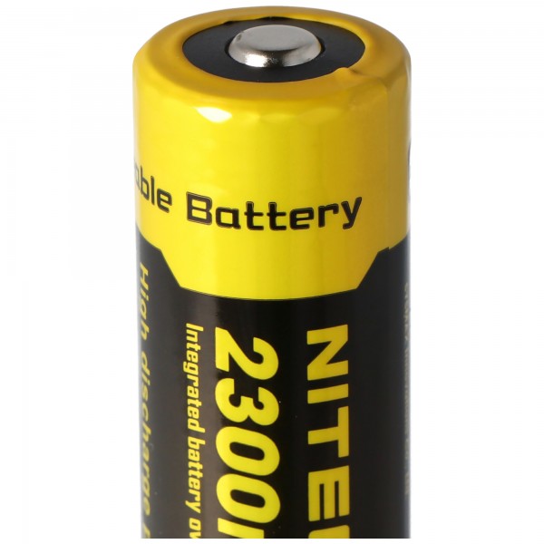NiteCore NL183 CR18650 18650 3,7V 2300mAh Li-Ion Akku