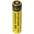 NiteCore 18650 Li-Ion Akku für LED Taschenlampen NL186 mit 2600mAh