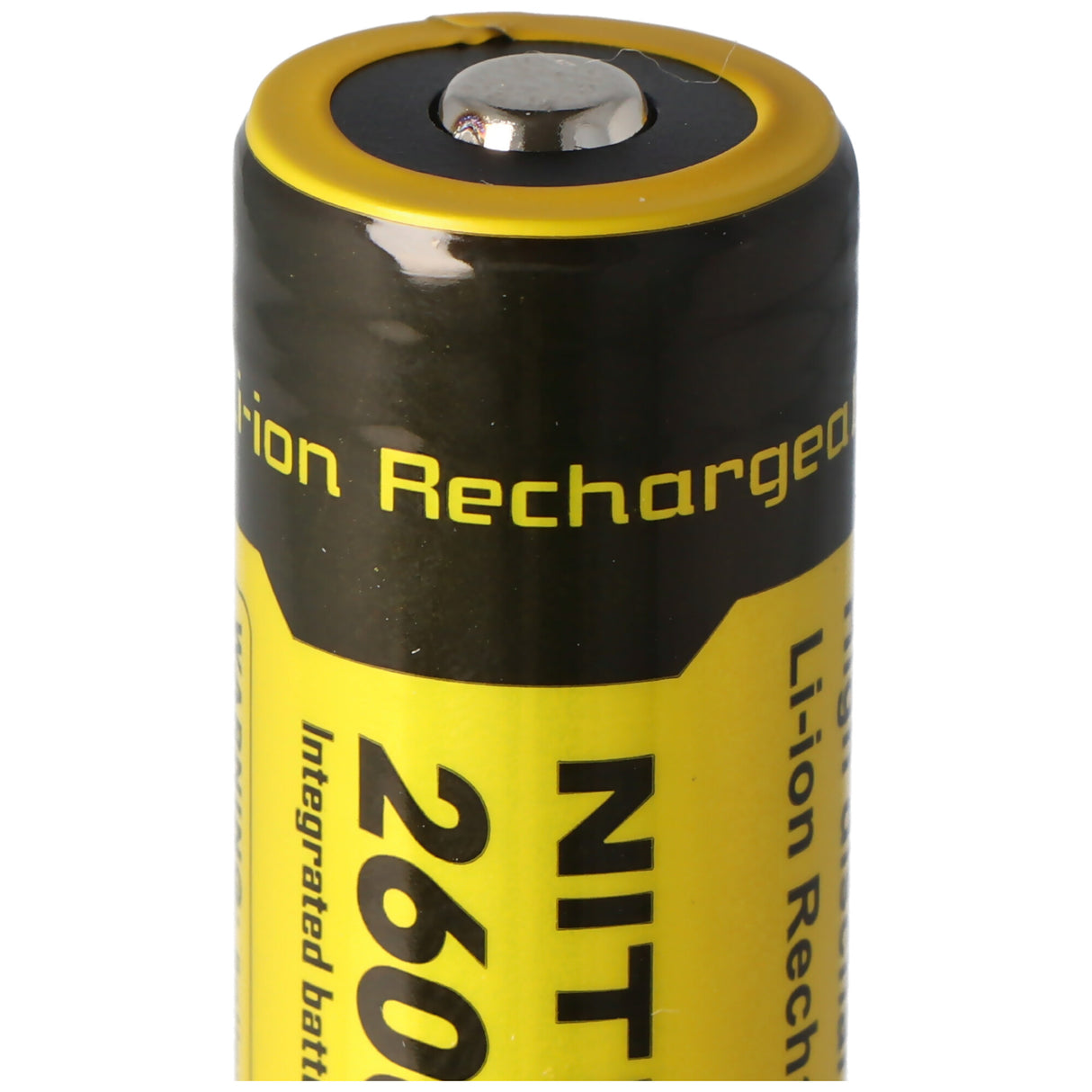 NiteCore 18650 Li-Ion Akku für LED Taschenlampen NL186 mit 2600mAh