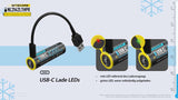 Nitecore Li-Ion Akku Typ 21700 - 4200mAh LTHPR, Low Temperature, USB ladbar