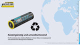 Nitecore Li-Ion Akku Typ 21700 - 4200mAh LTHPR, Low Temperature, USB ladbar