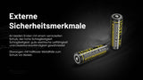 Nitecore Li-Ion Akku 21700, 5300mAh, NL2153HPi