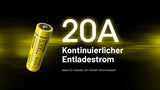 Nitecore LI-Ion Akku 21700, 5300mAH, NL2153HPNitecore