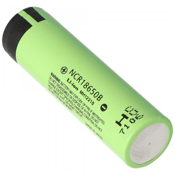 Panasonic NCR18650B Li-Ion Akku  Flat Top 3,6V-3,7V 3400mAh