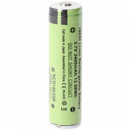 Panasonic 18650 3400mAh  Li-Ion Akku Schutzschaltung